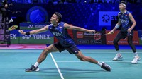 Fajar/Rian menjuarai All England setelah mengalahkan Hendra/Ahsan dengan skor akhir 21-17 dan 21-14.
