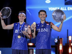 Juara All England 2023, Fajar/Rian Tak Terkejar di Nomor 1 Dunia?