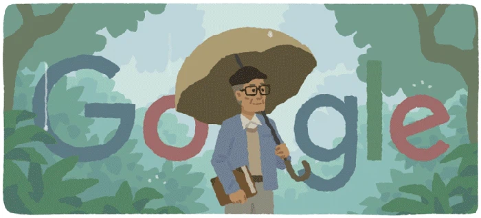 Google Doodle Sapardi Djoko Damono