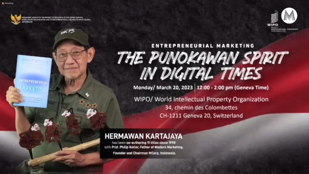 Hermawan Kartajaya launching buku terbaru