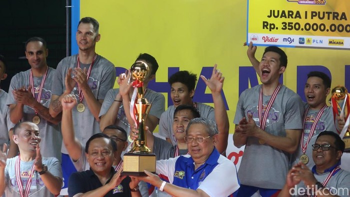 Jakarta LavAni Allo Bank juaraProliga 2023, Minggu (20/3/2023).