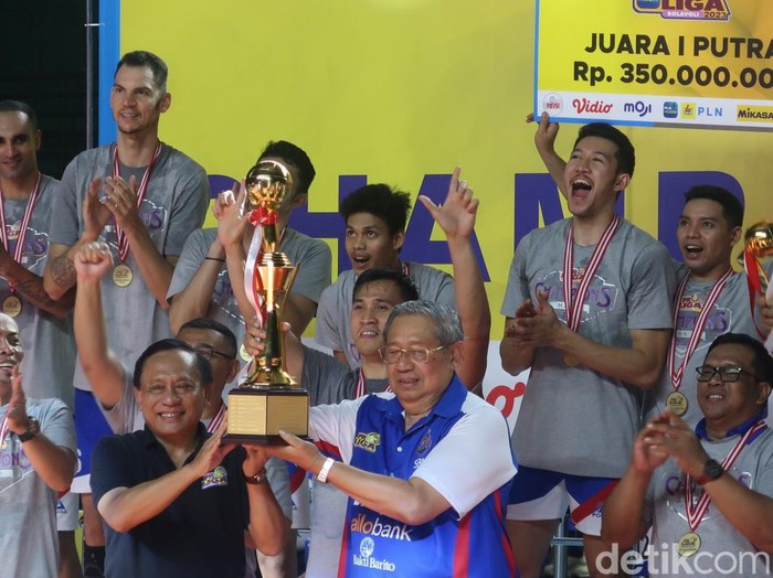 Jakarta LavAni Allo Bank juaraProliga 2023, Minggu (20/3/2023).