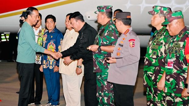 Jokowi Tiba di Papua