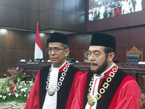 Momen Anwar Usman Ucap Sumpah Jadi Ketua MK 2023-2028