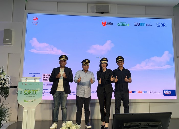 Konferensi Pers BRI Citilink Online Travel Fair