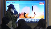 Korsel dan AS saat ini sedang melakukan latihan militer bersama yang dikenal sebagai Freedom Shield, yang terbesar dalam lima tahun. Korea Utara memandang semua latihan semacam itu sebagai latihan untuk invasi dan telah berulang kali memperingatkan akan mengambil tindakan luar biasa sebagai tanggapan. AP/Ahn Young-joon  