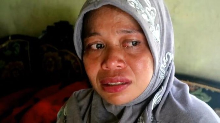 Lena, istri penjual rujak di Asahan yang tertipu Rp 21,5 Juta (Foto: Istimewa)