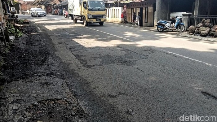 Lokasi korban pembacokan di Sukabumi