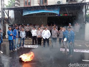 Aksi Mahasiswa Buntut Pejabat di Tasikmalaya Konsumsi Sabu