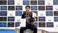 Terbaru, Syabda Perkasa Belawa menjadi kampiun Iran Fajr International 2023. Ia menjadi kampiun setelah menumbangkan wakil Malaysia, Justin Hoh, dengan skor 18-21, 21-12 dan 22-20. (Dok. Instagram/syabdaperkasa)