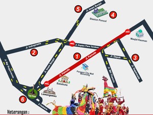 Pawai Dugderan Semarang Tutup Jalan Pemuda Besok, Ini Pengalihan Lalinnya