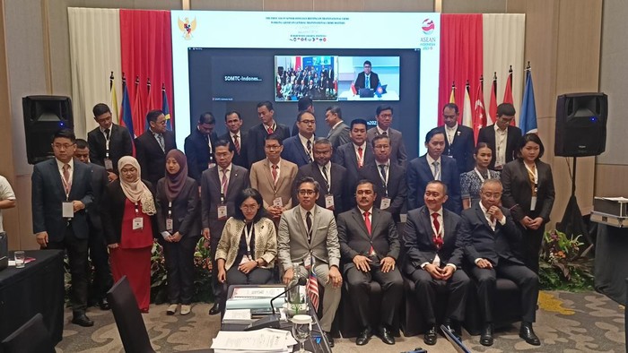 Pertemuan tingkat ASEAN yang digelar Polri (Adrial-detikcom)