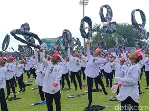 Kemeriahan Munggahan ala Santri di Ciamis