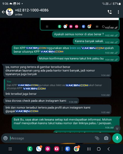 Scam dan Phishing Pajak