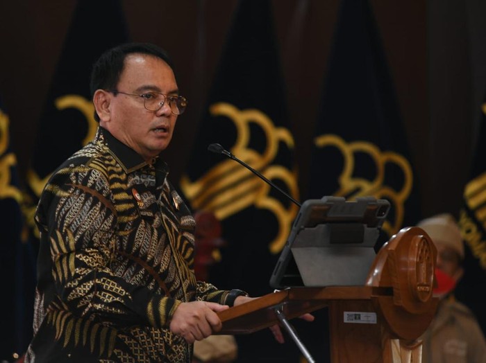 Sekretaris Jenderal Kemenkumham Komjen Pol. Andap Budhi Revianto.