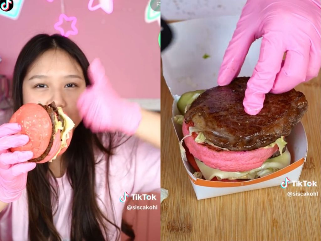 Sisca Kohl bikin burger wagyu A5