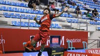 Meskipun tidak berhasil menyabet titel juara umum, berkat kerja keras Syabda, Indonesia berhasil menjadi juara grup A setelah menaklukkan Lee Yun Gyu dari Korea Selatan. (Foto: Instagram @syabdaperkasa)