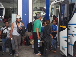 Penumpang Terminal Mengwi Masih Landai Jelang Nyepi
