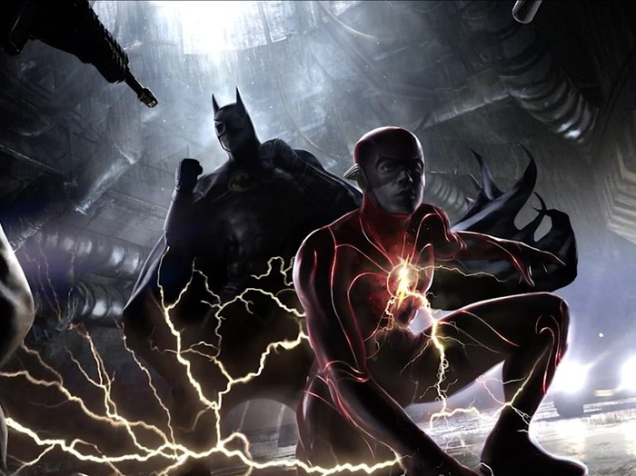 Cuplikan film The Flash (2023).