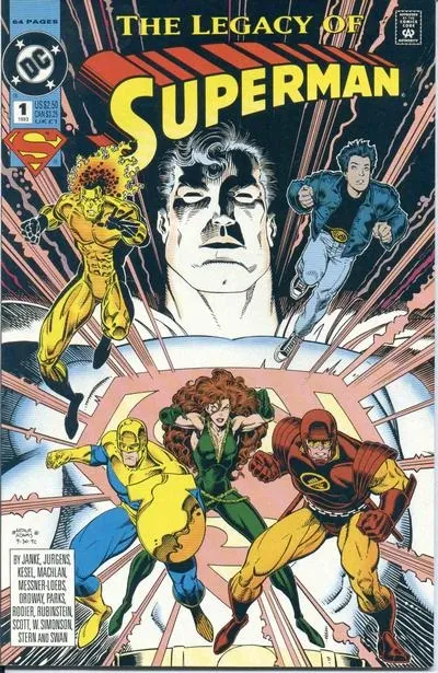 Komik The Legacy of Superman.