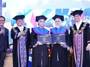 Unik, Mahasiswa Kembar di ITS Kompak Lulus Cepat dan IPK Cumlaude