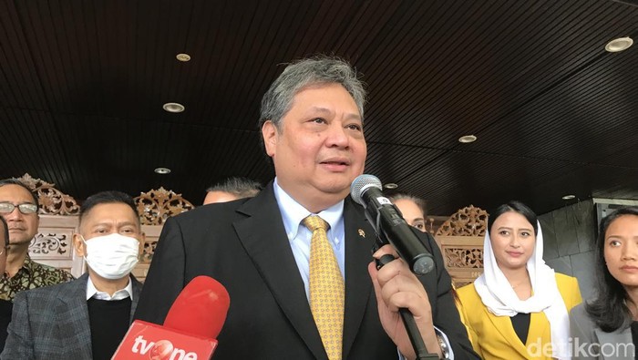 Airlangga Hartarto (Firda Cynthia/detikcom).