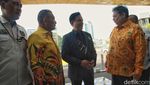 Airlangga Sambut Hangat Yusril di Markas Golkar