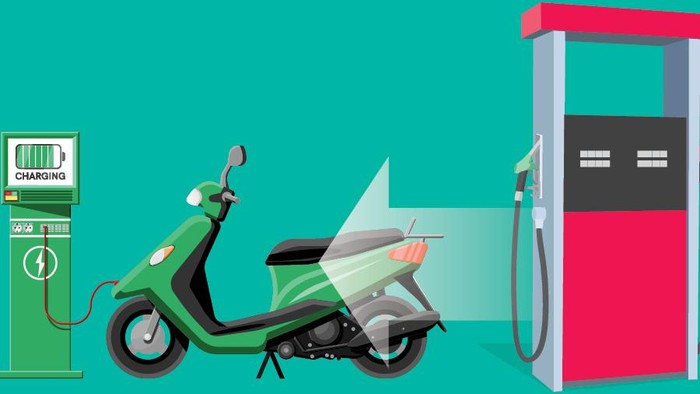 Daftar bengkel motor buat ubah motor BBM ke listrik