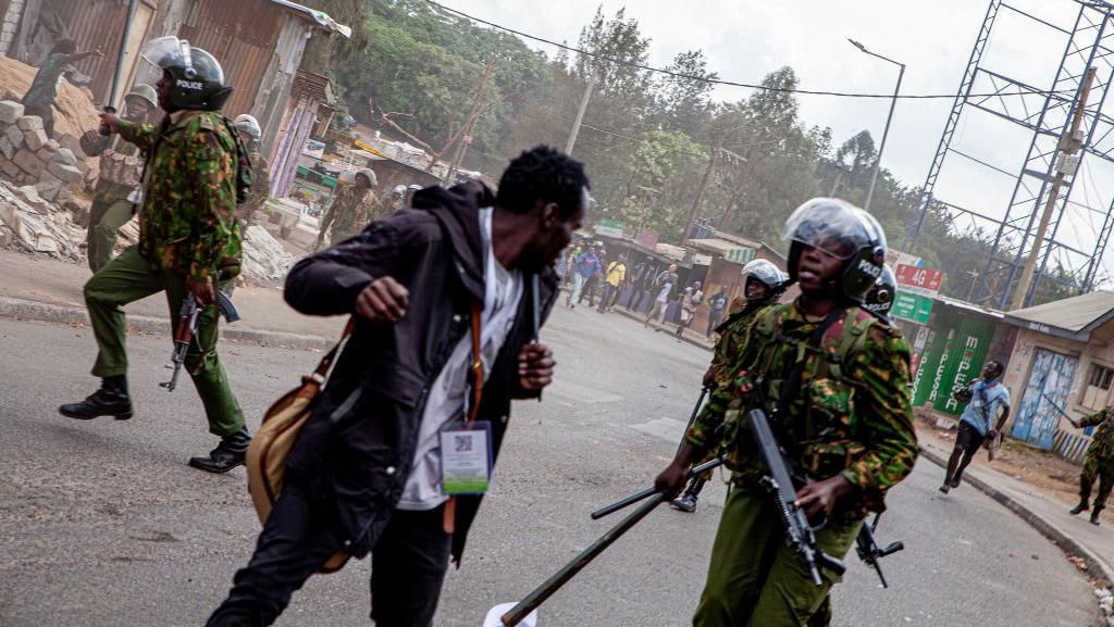 Demo Massa Oposisi di Kenya Berakhir Ricuh