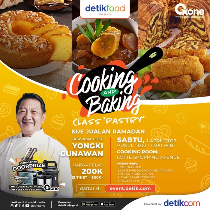 Detikfood Cooking and Baking 2023