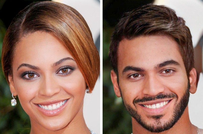 fotoinet wajah seleb berubah gender