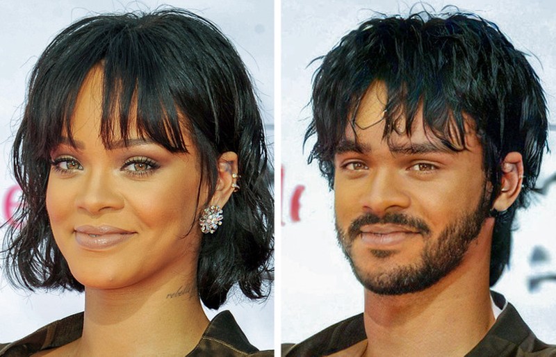 fotoinet wajah seleb berubah gender