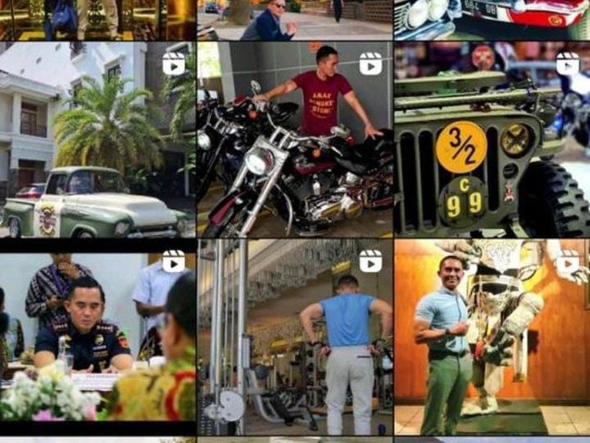 Nama Mantan Kepala Bea Cukai Yogyakarta Eko Darmanto mencuat setelah Laporan Harta Kekayaan Penyelenggara Negara (LHKPN) milik mantan pejabat Ditjen Pajak Rafael Alun Trisambodo yang disorot publik. Eko bahkan acap kali memamerkan aset kekayaannya di media sosial. Merujuk dalam laporan LHKPN terakhirnya, ia memiliki 9 alat transportasi dan mesin berupa 9 unit mobil dengan total nilai mencapai Rp 2,9 miliar. Kendaraan yang dimilikinya berupa mobil BMW Sedan, Mercedes Benz Sedan, Jeep Willys, Chevrolet Bell Air, Fortuner, Mazda 2, Dodge Fargo, Chevrolet Apache, dan Ford Bronco. Itu semua belum termasuk aset tanah dan harta bergerak lain. (Foto: Instagram)