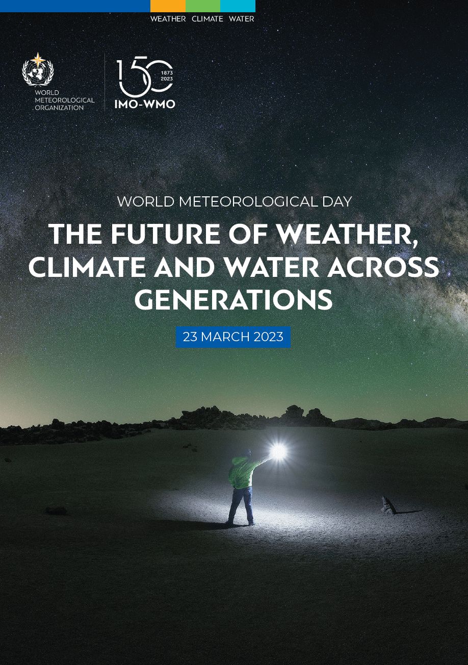 Hari Meteorologi Sedunia 2023 atau World Meteorological Day jatuh pada tanggal 23 Maret 2023. Tujuannya untuk merayakan hari jadi Organisasi Meteorologi Dunia.