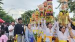 Potret Kemeriahan Pawai Ogoh-ogoh di NTT