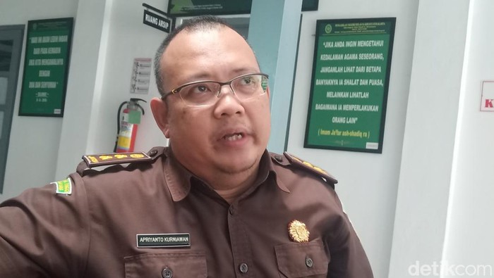 JPU kasus Bambang Tri dan Gus Nur, Apriyanto Kurniawan, saat ditemui Pengadilan Negeri Solo, Selasa (21/3/2023).