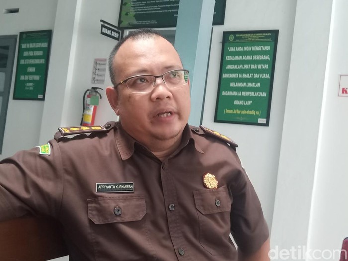 JPU kasus Bambang Tri dan Gus Nur, Apriyanto Kurniawan, saat ditemui Pengadilan Negeri Solo, Selasa (21/3/2023).
