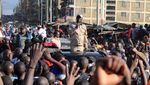 Momen Massa Demo Bentrok dengan Polisi di Kenya