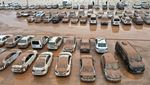 Kondisi Mobil-mobil yang Jadi Korban Banjir Turki