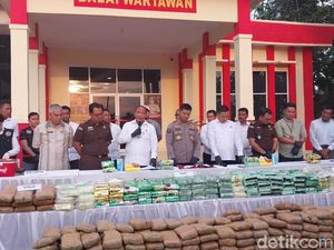 Dalam 3 Bulan, Polda Sumut Tangkap 21 Pelaku Narkoba-Amankan 233 Kg Ganja