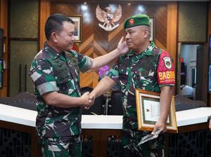 Serka Sunardi Gagalkan Peredaran Ganja Diganjar Penghargaan KSAD