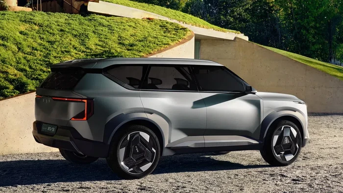 Mobil listrik konsep Kia EV5 Mobil listrik konsep Kia EV5