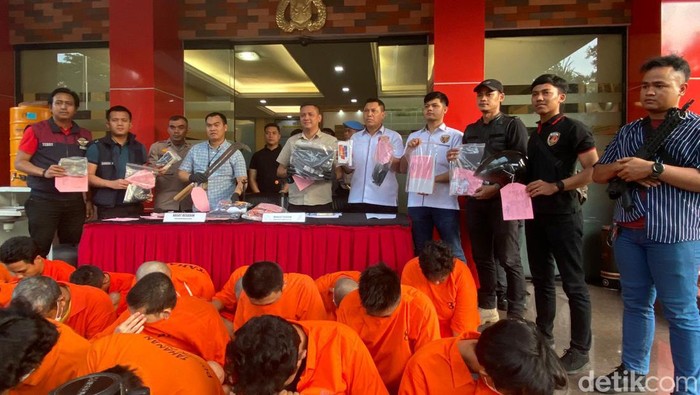 Polisi menangkap 29 pelaku kejahatan jalanan di Jakarta Selatan