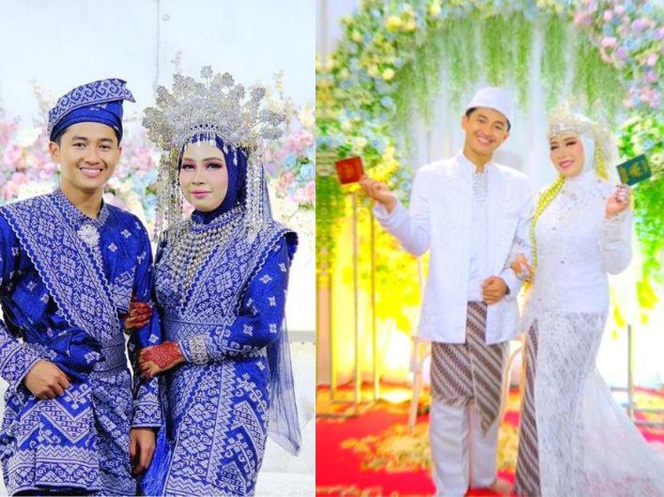 9 Potret Murid Nikahi Guru di Riau yang Viral di TikTok, Romantis!