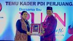 Puan Maharani Temui Kader PDIP di Sintang Kalbar