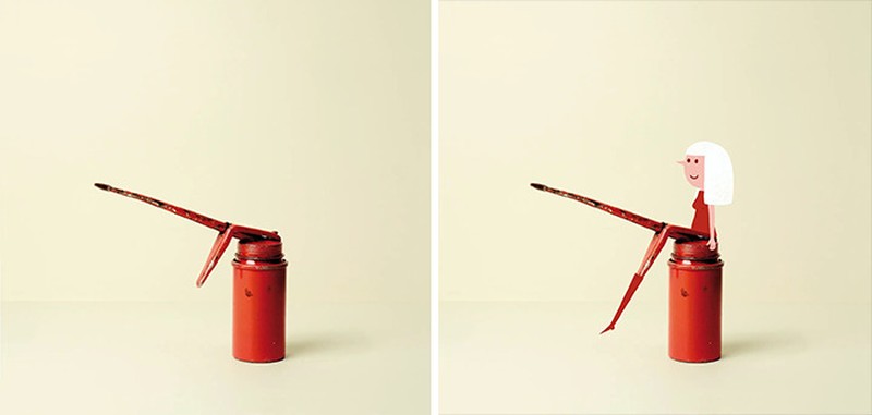 Bagaimana jadinya bila apa yang kalian bayangkan bisa dapat terwujud dengan baik? Hal ini yang dilakukan oleh ilustrator asal Belanda, Tineke Meirink.