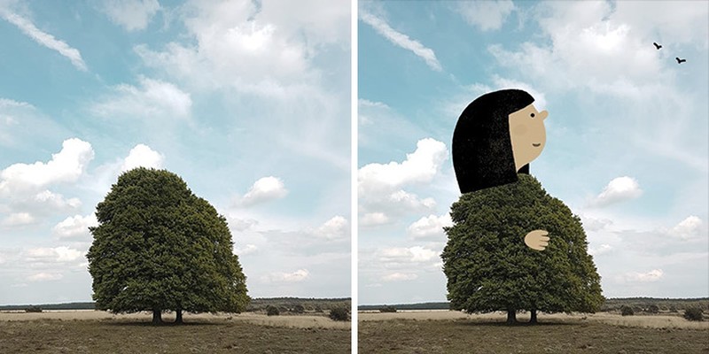 Bagaimana jadinya bila apa yang kalian bayangkan bisa dapat terwujud dengan baik? Hal ini yang dilakukan oleh ilustrator asal Belanda, Tineke Meirink.