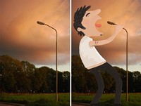 Bagaimana jadinya bila apa yang kalian bayangkan bisa dapat terwujud dengan baik? Hal ini yang dilakukan oleh ilustrator asal Belanda, Tineke Meirink.