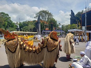 Tawur Agung Kesanga di Jembrana Dirangkai Pecaruan Balita Tenggelam