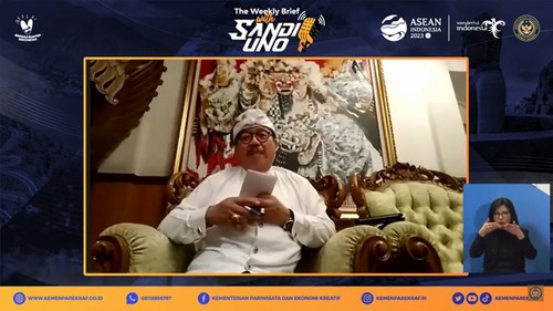 Wakil Gubernur Bali, Tjokorda Oka Artha Ardhana Sukawati (Dok. Channel Youtube Kemenparekraf)